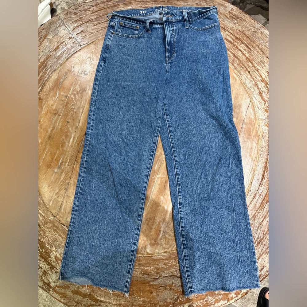 J.Crew Slim Wide Leg Jeans